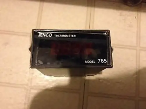 JENCO 765-KF THERMOMETER -157 to 1999√Ç¬∞F WOW LOOK