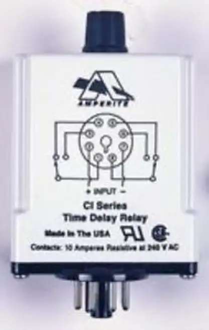 No. 95F1588 Amperite 120Ap.1-60Ci Time Delay Relay Dpdt 60Sec 120Vac