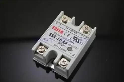 10pcs Solid State Relay SSR-80 AA AC-AC 80A/250V 80-250VAC/24-380VAC