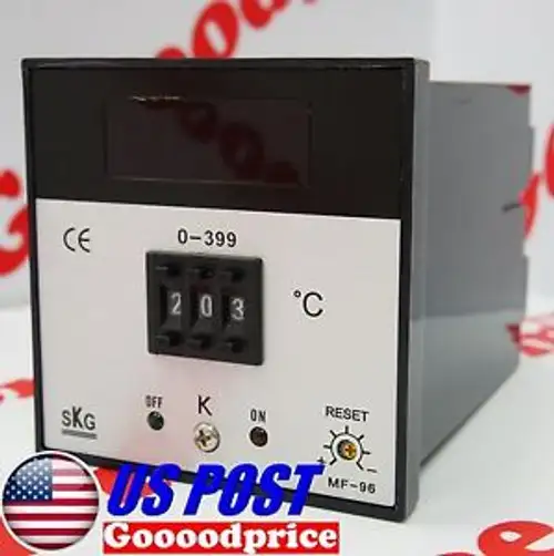 Skg Temperature Controller Mf-96 K Type 0-399 ¬î¬¨ ¬ñ¬ëC 110/220Vac #Fast ping#