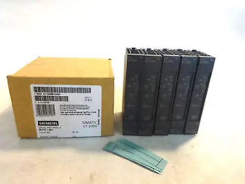 New Of 5 Siemens Simatic 6Es7131-4Eb00-0Ab0 Digital Input Module 2Di-Ac120V