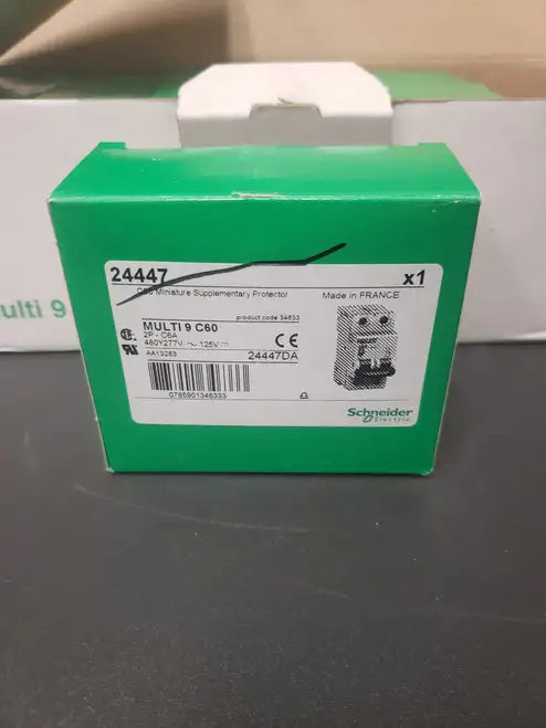 Schneider Electric Circuit Breaker -- Multi 9 C60 2P-C6A