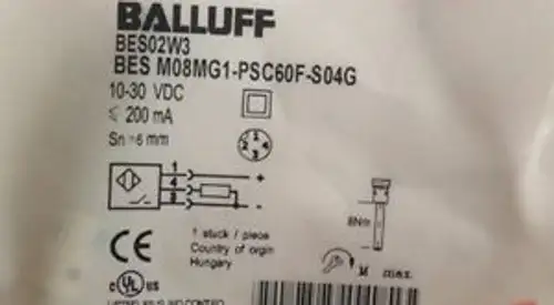 New BES-M08MG1-PSC60F-S04G Balluff Inductive Sensor