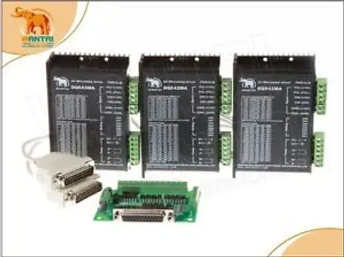 EU 3 pcs Stepper Motor Driver DQ542MA 18-50V 128Microsteps For Nema23 Motor