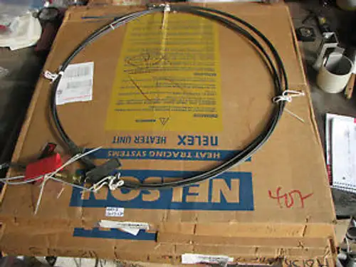 LOT OF 2 NELSON HEAT TRACING HEATER UNIT A813K01607 120 VOLTS 16 FEET ALUM