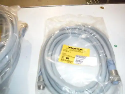 LOT OF 3: TURCK POWERMATIC CABLE TRUNK LINE D-NET 6M - RSM RKM 579-3M