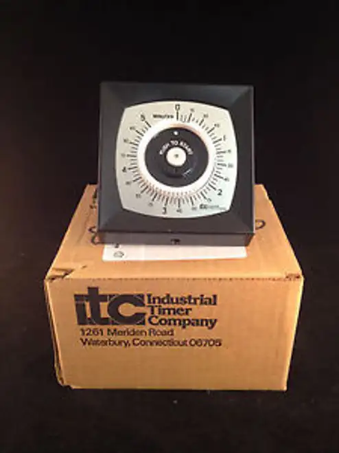 ITC Industrial 5 Minute Timer Model MPB-5M 831103-11 120V