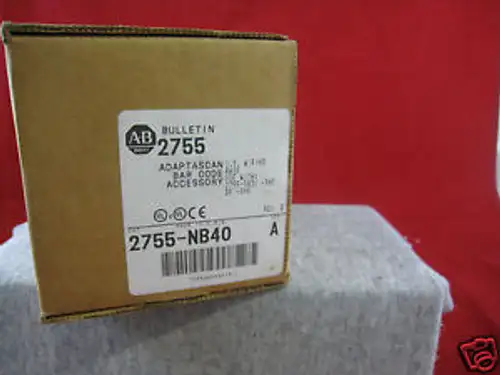 Allen-Bradley 2755-Nb40 Us Wiring Base Use With:2755-Sn3Sn5 Or Sn8