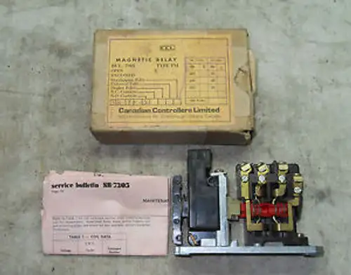 (X5-19) 1 Canadian Controllers Limited 2U Magnetic Relay