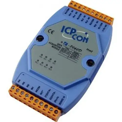 Icp Das / Icp Con I7060D Input / Output Module (With Led)