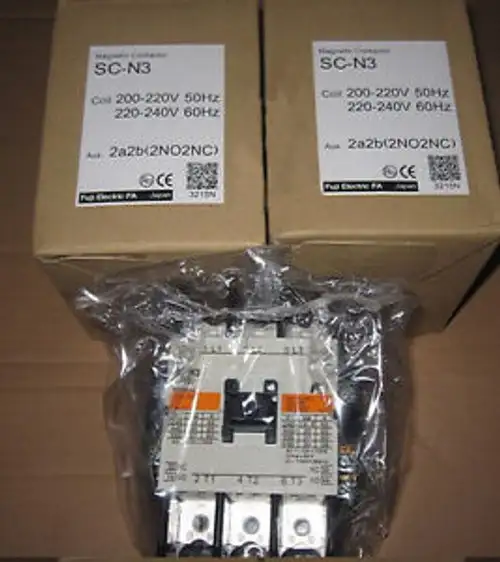Fuji Magnetic Contactor Sc-N3 200-240Vac