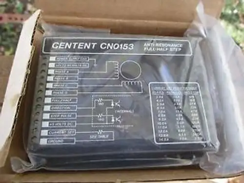 Centent Cn0153 Drive Full Step-Half Step 24-60Vdc Anti-Resonance