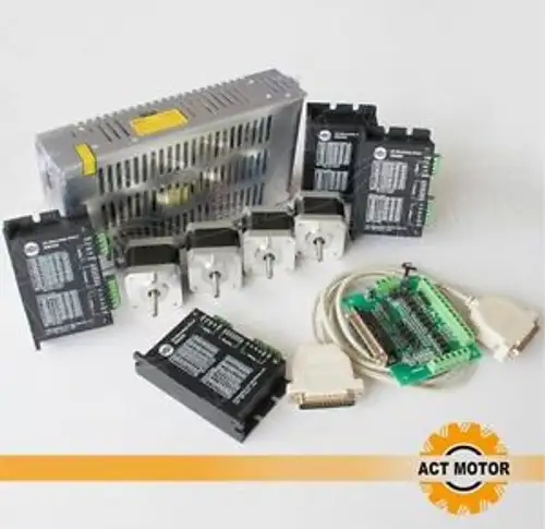 12V 4Axis Cnc Stepper Motor Nema17 75Oz 0.4A For Reprap 3D Printer Ce Rohs
