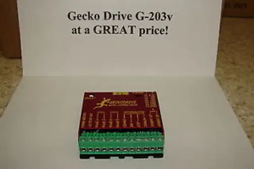 Cnc Geckodrive G-203V Factory Stepper Motor Driver W/Extras