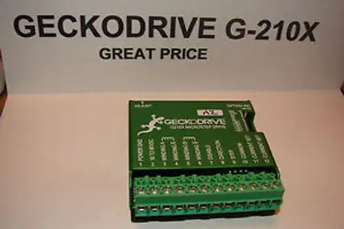 Cnc Geckodrive G-210X +Extras Stepper Motor Driver Gecko Router Mill Plasma