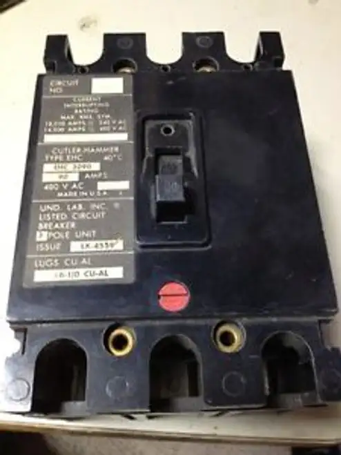 New Cutler-Hammer Circuit Breaker Ehc3090 Lf-771 14-4 Cu-Al