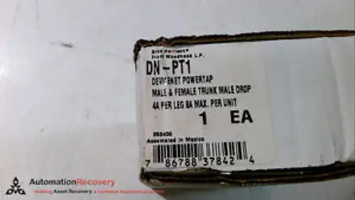 Brad Harrison Dn-Pt1 Power Tap Bus Devicenet Male/Female