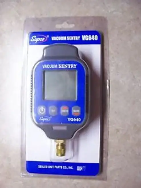 Vg640 Supco Sentry Vacuum Gauge