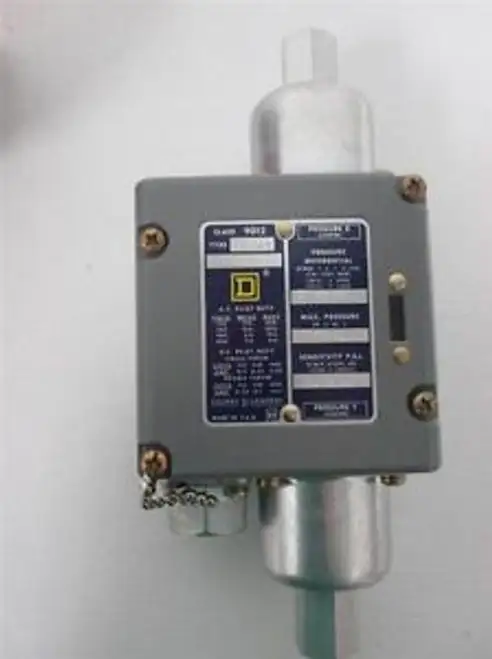 Square D 9012 Aew-5 Pressure Switch