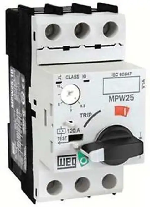 Weg 12G621 Iec Manual Starter Rotary 45Mm 20A