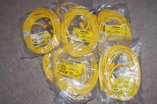 (10) Turck Cable Assemblies Rsm Rkm (2) 30-2M (2) 30-3M (5) 30-4M (1) 30-6M