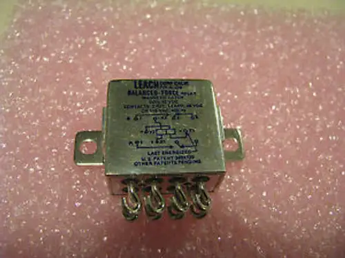 Leach Relay Part # Jl-J2B Nsn: 5945-01-048-9586