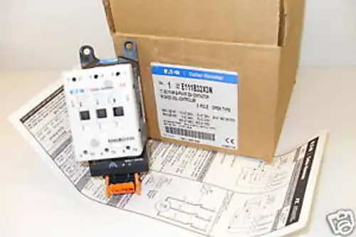 New Eaton/Cutler-Hammer E111B32X3N Contactor 32-Amp 24V