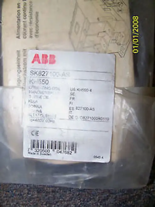 Abb Kh550 Operating Coil 480 Vac