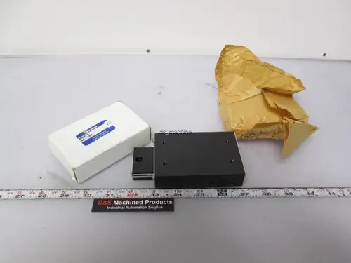 New Del-Tron Dt-142 Crossed Roller Linear Slide 2 Travel 352Lbs Capacity