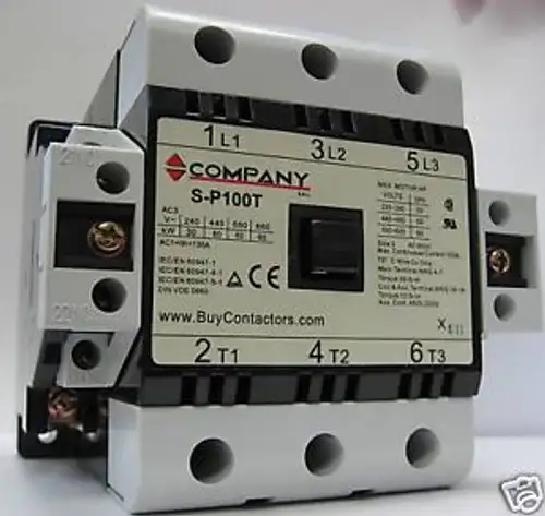 Contactors 3P 100A Replace Buycontactors S-P100