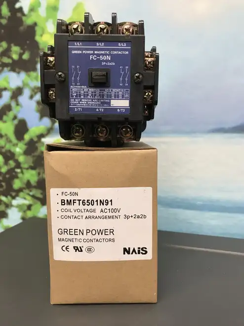 New Panasonic Contactors Fc-50N 3P +2A2B 110Vac