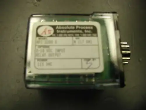 Api 3200G Relay Output 115 Vac 0-10 Vdc Input