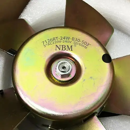 7126Rt-24W-B30-S02 Replacement Nbm Fan For Mitsubishi Spindle Motor