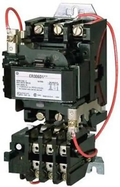 General Electric Cr306D00200Xaaaaj Magnetic Motor Starter Nema 120V 25-50A