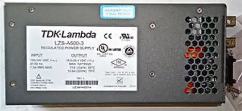 New Lambda Power Supply 18-24 Vdc 500 Watts Lzs A500-3 100-240Vac 1 Phase