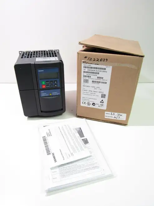 Siemens Sed2 6Se6436-2Uc22-2Ba0 Sed2-2.2/22X Ac Drive 2.2Kw/3Hp