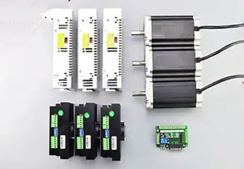 3 Axis Cnc Kit 1841Oz.In Nema 34 Stepper Motor & Ma860H Driver Cnc Plasma Mill