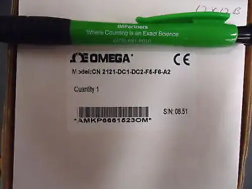 Omega Cn2121-Dc1-Dc2-F5-F6-A2 Ramp/Soak Controller. Brand