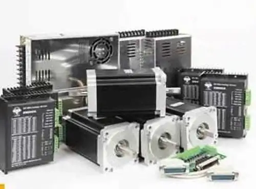 4Aixs Nema 34 Stepper Motor Dual Shaft 1600Oz.In Dm860A Power Supply Cnc Longs