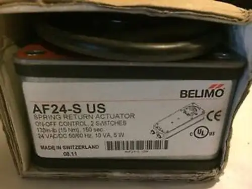 Belimo Af24-S Us Spring Return Damper Actuator