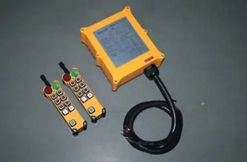 110V Hs-8S 2 Transmitters Dual Hoist Crane Radio Remote Control System