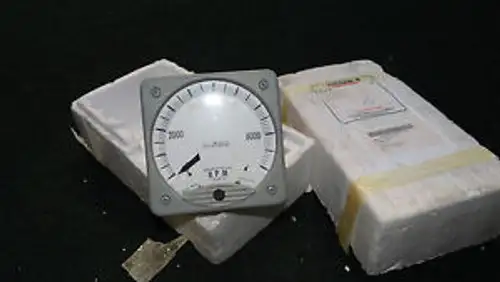 New Yokogawa Rpm Meter M-3306 Westinghouse Type Kr2-241 0-10000 Rpm