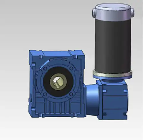 890Kg.Cm Dc24V 100W Speed Gear Motor Plus Rv030+063 2 Reduction Casings 3Rpm