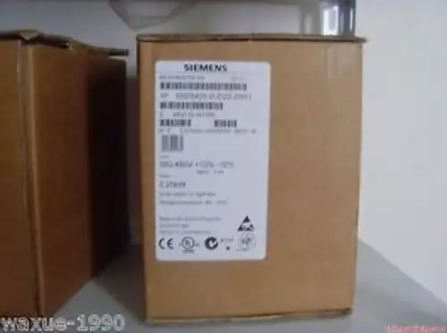 New Siemens Converter 6Sl3211-0Ab13-7Ua1 0.37Kw