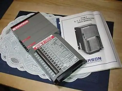 Emerson Pcm-3 Positionier-Servoantrieb 3-Achsen-Controller X-Y-Z 960019-01 mit Handbuch