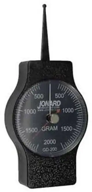 Jonard Gd-200 Dynamometer Gauge Dial 200-2000G