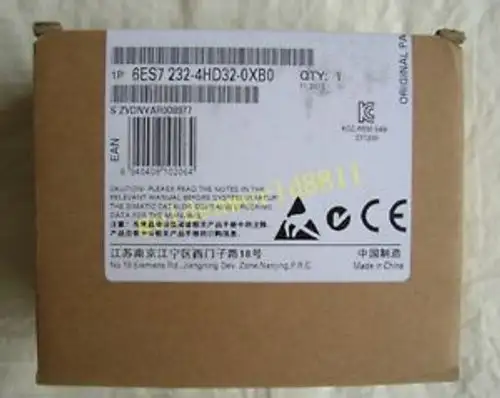 New Siemens Plc Analog Output Module 6Es7232-4Hd32-0Xb0 For Industry Use