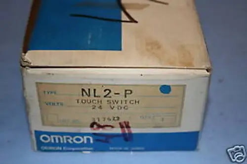 New Omron 24Vdc Touch Switch Nl2-P Bnew