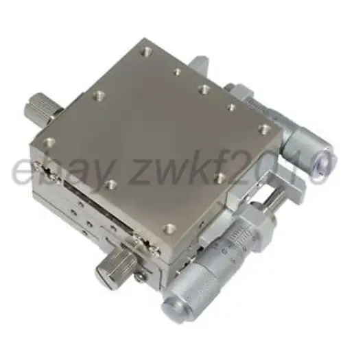 Xy 60X60Mm High Precision Steel Manual Linear Stage Cross-Roller Bearing Xy60-R