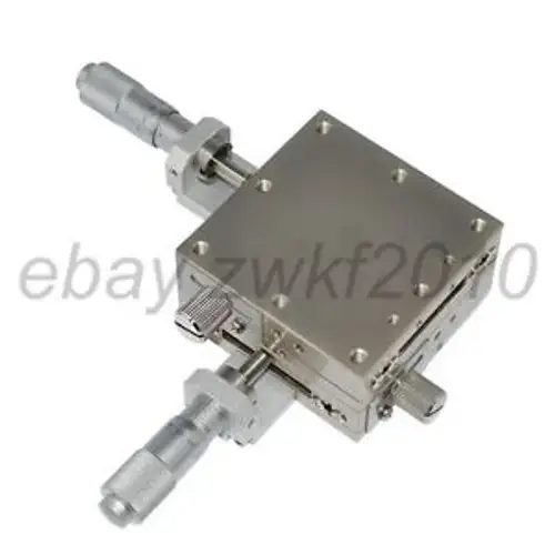 Xy 60X60Mm High Precision Steel Manual Linear Stage Cross-Roller Bearing Xy60-C